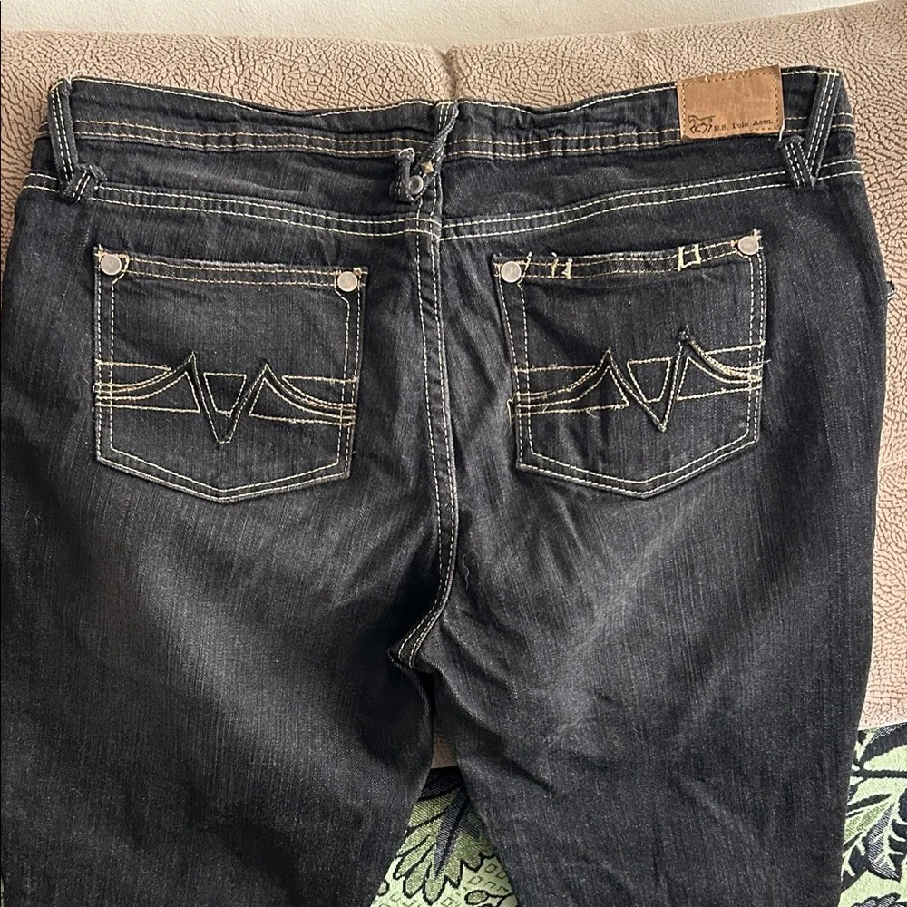 U.S. Polo Assn. Black Flare Jeans